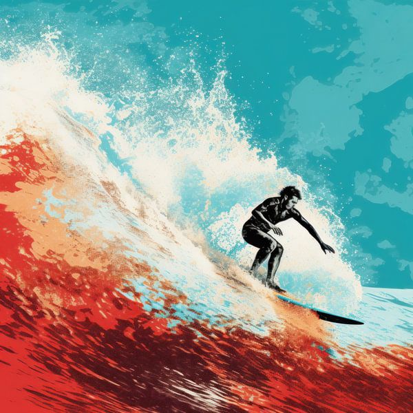 Surfer van ARTemberaubend