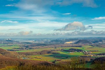 Winter hike through the beautiful Vorderrhön near Mansbach