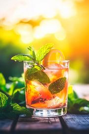 Erfrischender Sommerdrink von Poster Art Shop