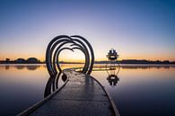 Timeline tijdens het blauwe uur voor zonsopkomst van Daniëlle Langelaar Photography thumbnail
