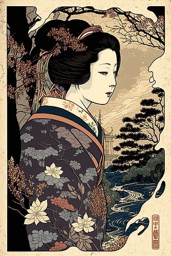 Enchanting Geisha, Harmony of Beauty