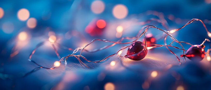 Funkelnde Lichter zu Weihnachten von Poster Art Shop