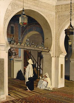 De moskee van Sidi Boumediene, Emile Claus