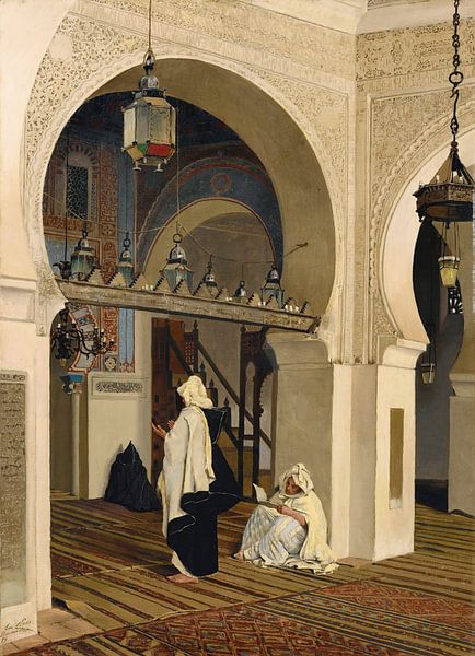 The Mosque Of Sidi Boumediene, Emile Claus by Masterful Masters