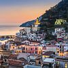 Sonnenuntergang in Amalfi, Italien von Michael Abid