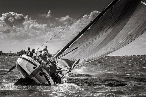 Wasser in den Laufstegen von Akkrum