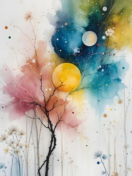 Colour explosion of a tree by HorizonArtistry