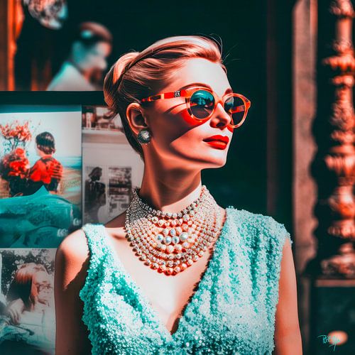 Wereldse vrouw sixties Jane