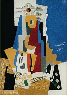 Louis Marcoussis - Stillleben mit Pik-Ass von Peter Balan