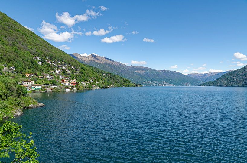 Blick über den Lago Maggiore von Peter Eckert