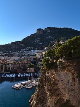 Hafen von Fontvieille, Monaco von Timon Schneider