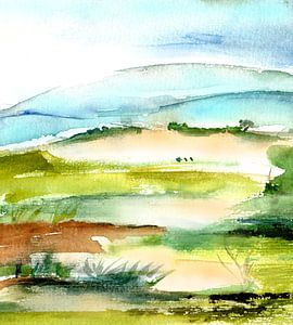 Weit -  weitläufige Landschaft