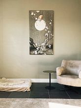 Klantfoto: Zen Blooming  (gezien bij vtwonen) van Marja van den Hurk, op canvas