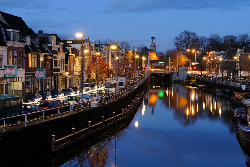 Oosterkade in Utrecht entlang des Vaartsche Rijn von Donker Utrecht
