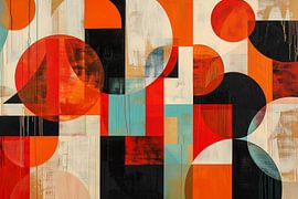 Colourful geometry by Poster Art Shop