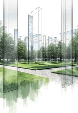 Glaslabyrinth. Vision für den Future Park