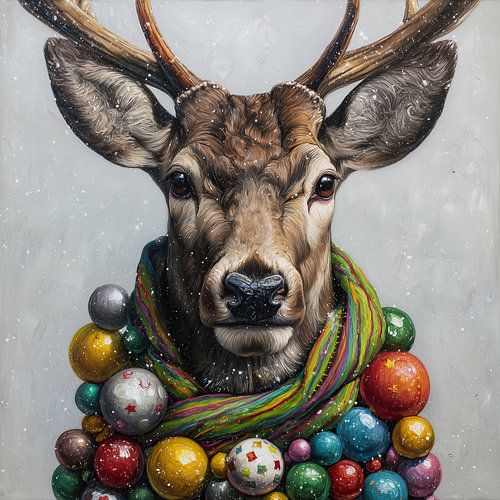 Weihnachtshirsch | Weihnachtshirsch Glanz