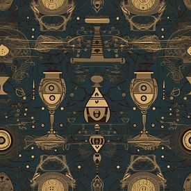 Alchemy Pattern by Vythryd Arts