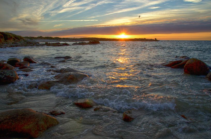 Sonnenuntergang Landrellec in hdr von 7Horses Photography