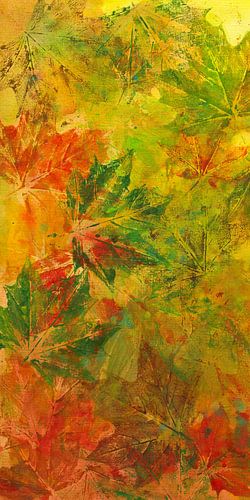 Feuilles d'érable triptyque première partie