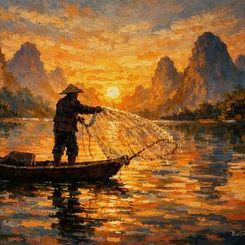 The Golden Throw by INGO