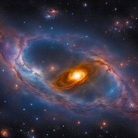 Universum-Kosmos-Sternensystem-Universum-2 von Carina Dumais