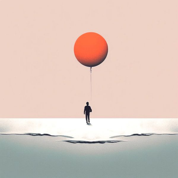 Timeless minimalism: Abstract Scandinavian art by ByNoukk