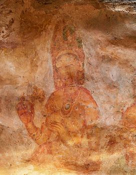 Fresko, Sigiriya, Sri Lanka