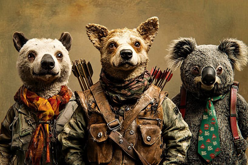 Adventurous animals in realism by Imperial Art House