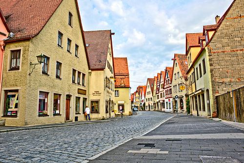 Hoofdstraat Rothenburg ob der Tauber
