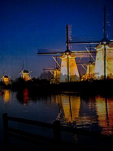 Kinderdijk Lichtwoche "FataMorgana"