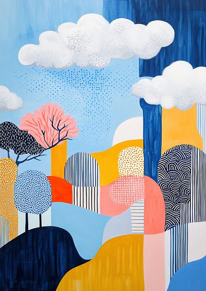 Merry Trees by Eye catching paintings