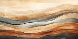 Abstract landscape by Bert Nijholt