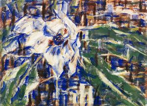 Blaues Magnolien Stilleben, Christian Rohlfs, vermutlich 1929