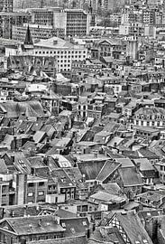 Roofs of Liège by Huub Keulers