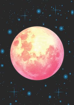 rode maan van luminscene