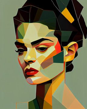 Fridah Kahlo squares by Bianca ter Riet