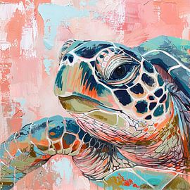 Sea turtle by Poster Art Shop