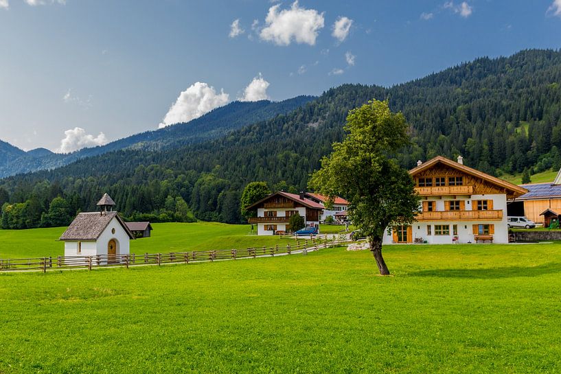 Beautiful lake landscape at the Wagenbruchsee by Oliver Hlavaty