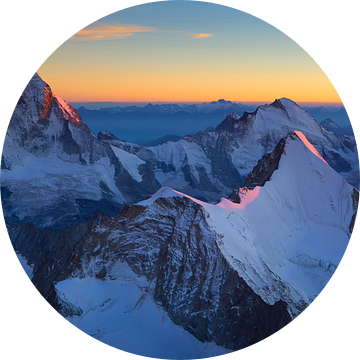Matterhorn bij zonsondergang van Menno Boermans