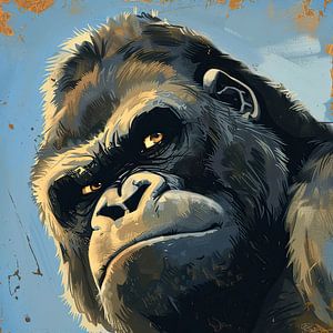Mächtiger Gorilla