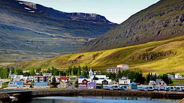 IJsland, Seydisfjordur van Henk Langerak