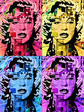 Marilyn Monroe Erstaunlich von Kathleen Artist Fine Art
