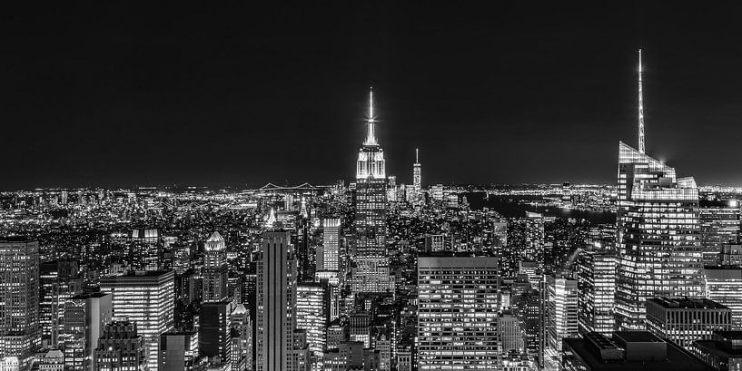 New York Skyline - View from the Top of the Rock 2016 (2) van Tux Photography