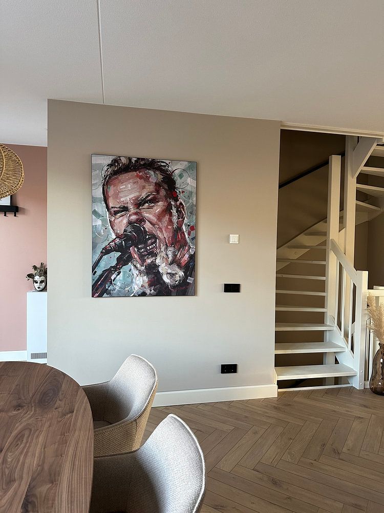 Metallica, peinture de James Hetfield., par Johannes