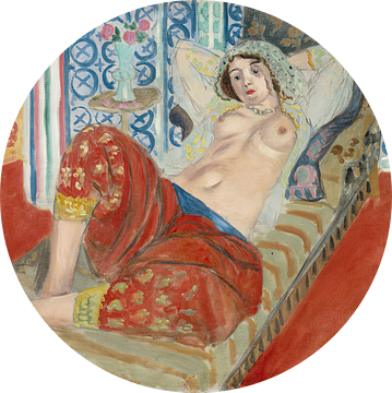 Henri Matisse - Odaliske met rood slipje