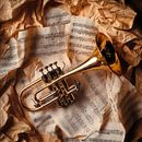 Musik und Melodien vereint von Poster Art Shop Miniaturansicht