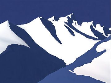 Signed Mountain by Thea