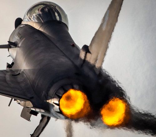 Eurofighter-Taifun bläst während #RIAT2019 von der Startbahn