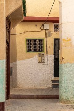 Kleurrijke straten van Marokko | reisfotografie print | straatfotografie van Kimberley Helmendag